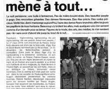 DS Magazine – Le nightclubbing mène à tout…